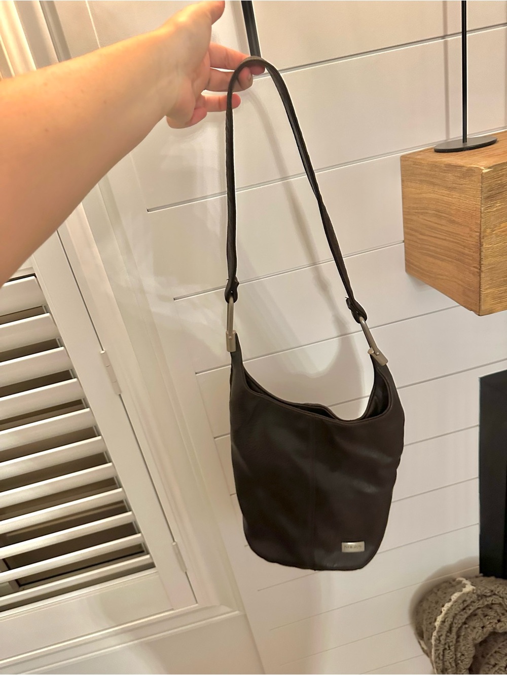 Vintage KOLTOV Brown Leather Shoulder Bag